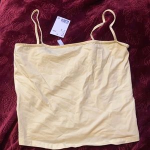 Yellow H&M tank top Medium